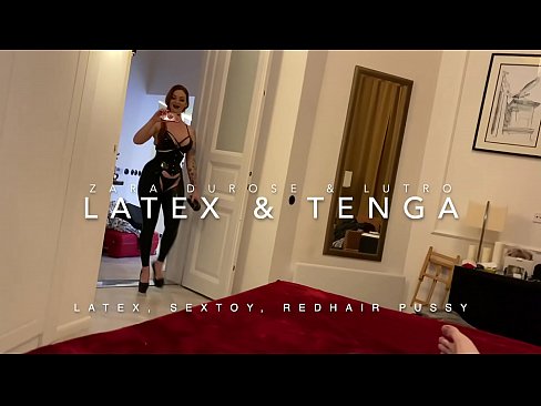 ❤️ Redheaded stepsister in latex costume fucked by stepbrother ❤️ Just porn at us ❤